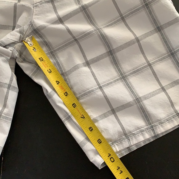 Men’s Grey & White Print Shorts - Picture 7 of 9